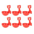 thumbnail image 2 of Poultry Watering Bowl, Chicken Waterer Cups Automatic 6PCS Plastic  For Henhouse, 2 of 8
