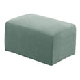 thumbnail image 4 of Abbracc Footstool Cover Elastic Ottoman Slipcovers Folding Furniture Green XK, 4 of 8