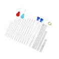 thumbnail image 2 of serony Big Eye Sewing Machine Useful Sewing Beading Needles for Jewellery Making Big Beading Needles Tools Kit Sewing Accessories g, 2 of 9