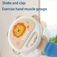 thumbnail image 2 of QJUHUNG Lion Hand-Clapping Rattle Drum for Baby‘s Music & Grip Development - Ideal Gift for Holidays, 2 of 5