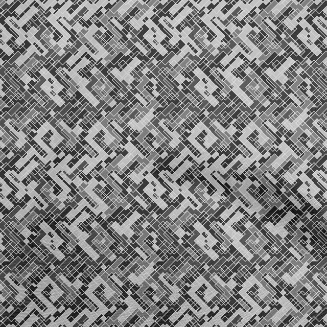 oneOone Cotton Silk Gray Fabric Abstract Sewing Craft Projects Fabric Prints By Yard 42 Inch Wide