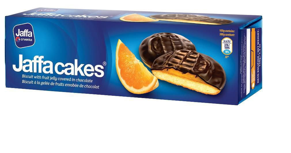 Jaffa Gâteaux Biscuités Saveur Orange 150 G