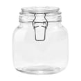 thumbnail image 4 of Mainstays Kitchen Food Storage 38-Ounce Clear Glass Lock Lid Jar, 4 of 5