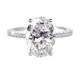 thumbnail image 4 of Birdeem Bague de Fiançailles Coupe Ovale Classique, 4 of 5
