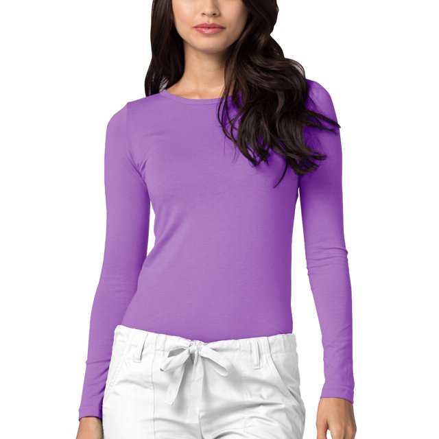 Adar sous-Couches pour Femmes - T-Shirt de sous-Couche à Manches Longues Confortable