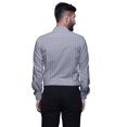 thumbnail image 3 of BESTMAN Chemises Habillées Imprimées pour Hommes Coupe Ajustée Col Écarté Chemise en Coton, 3 of 5