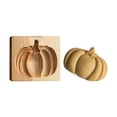 thumbnail image 2 of Oleegame 2PC Cookie Mold DIY Baking Moulds Wooden Cookie Cookie Moulds Embossing Craft Decorative Baking Tools For Christmas Thanksgiving Christmas Kitchen, 2 of 8