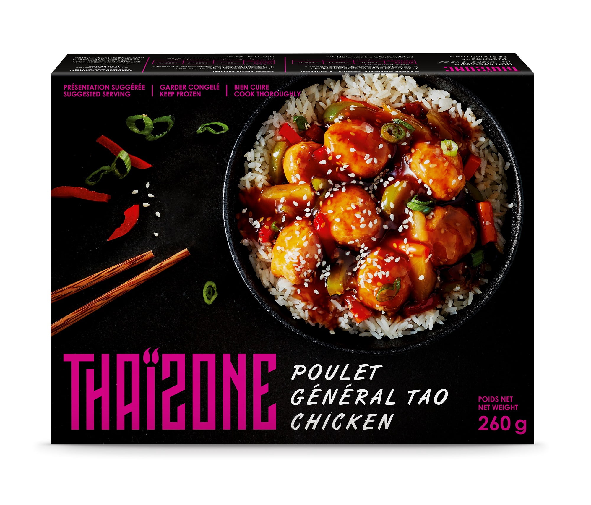 Thaïzone poulet Général Tao 260g
