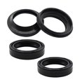 thumbnail image 3 of 2Pcs Fork Shock Absorber Oil Seal Easy Installation Damper Oil Dust Seal for, 3 of 7