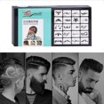 thumbnail image 2 of 20x Mix Hair Styling Tattoo Template DIY Hairdressing Trimmer Model Stencil, 2 of 8