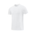 thumbnail image 2 of Styesk T Shirts for Man Men's Summer Solid Color Short Sleeved Outdoor Running Sports Ice Breathable Short Sleeved, 2 of 3