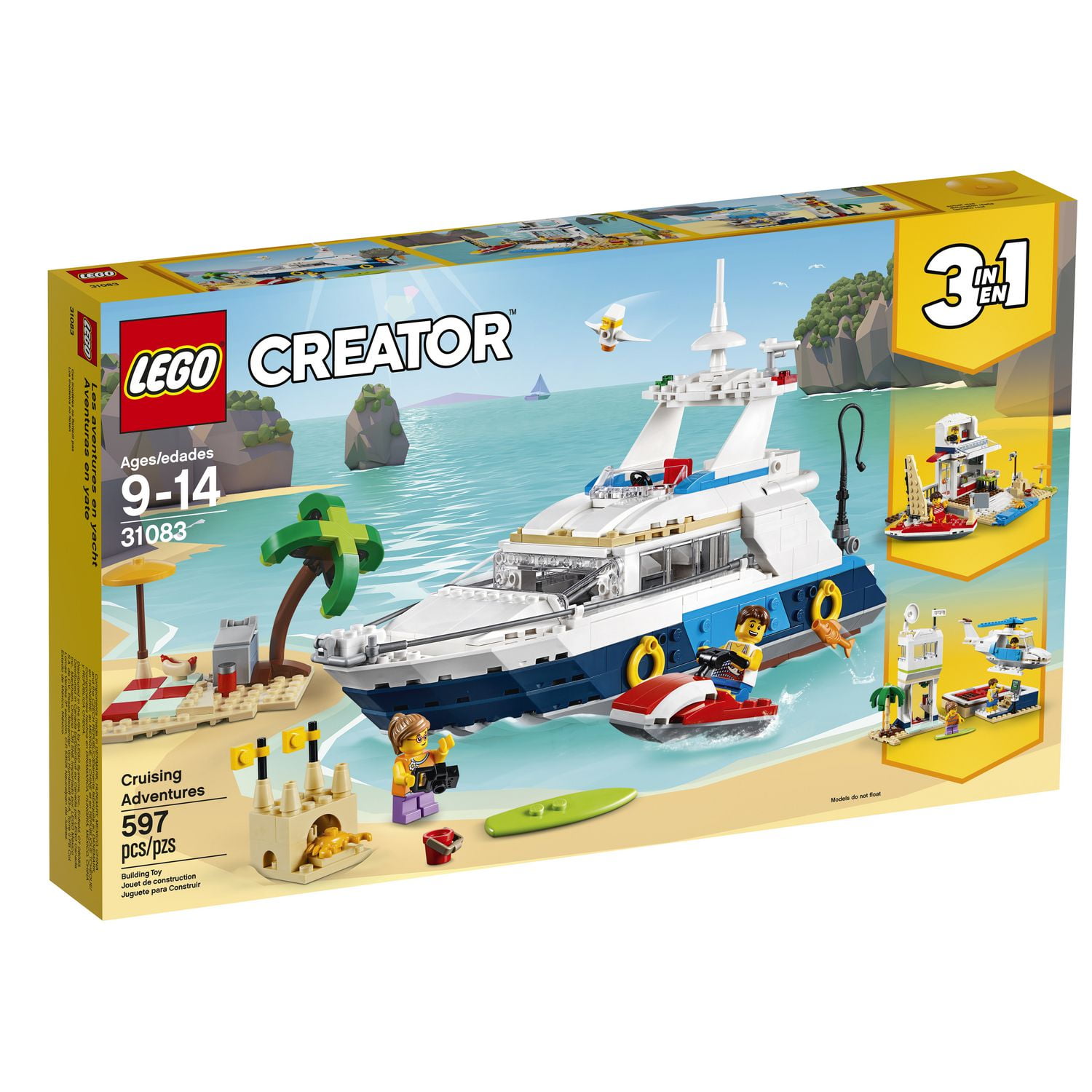 LEGO Creator - Les aventures en yacht (31083)