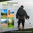 thumbnail image 4 of Costway Waterproof Metal Detector Deep Sensitive Search Gold Digger Hunter 6.5'' MD-4030, 4 of 7