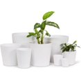 thumbnail image 3 of White Tapered Planter, 3 of 3
