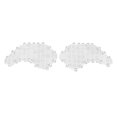 thumbnail image 3 of Jadestone Moon Shape Pads, Soothing Handmade Jadestone Cooling Eye Patches Comfortable  For Office For Men, 3 of 8