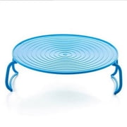 Microwave Tray Microwave Plate Stacker Grill Rack Plastic Bakin Round Steam Rack