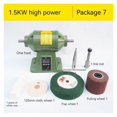 thumbnail image 2 of 1.5KW Desktop Polishing Machine, High-speed Stone Grinder DIY Woodworking Jade Jewelry Bench Lathe Machine Grinding Machine ,Small Noise, 2 of 7