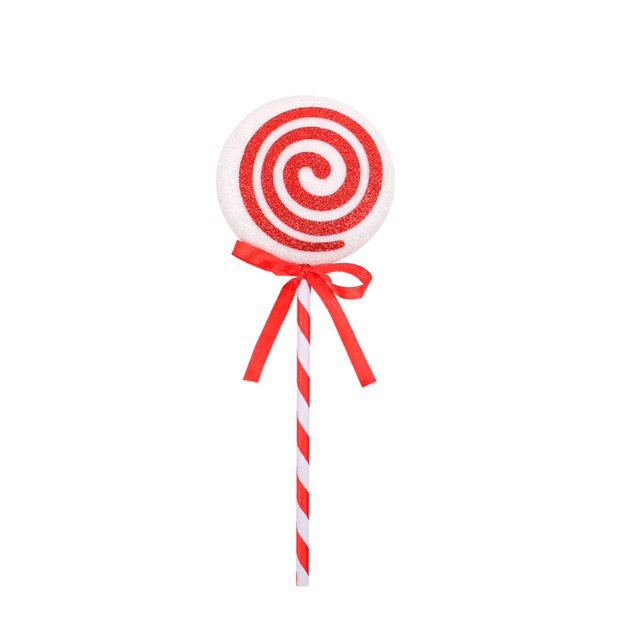 WIFKLSIIPG Colorful Christmas Lollipop Decoration Holiday Big Lollipop Candy Christmas Tree Decoration Props