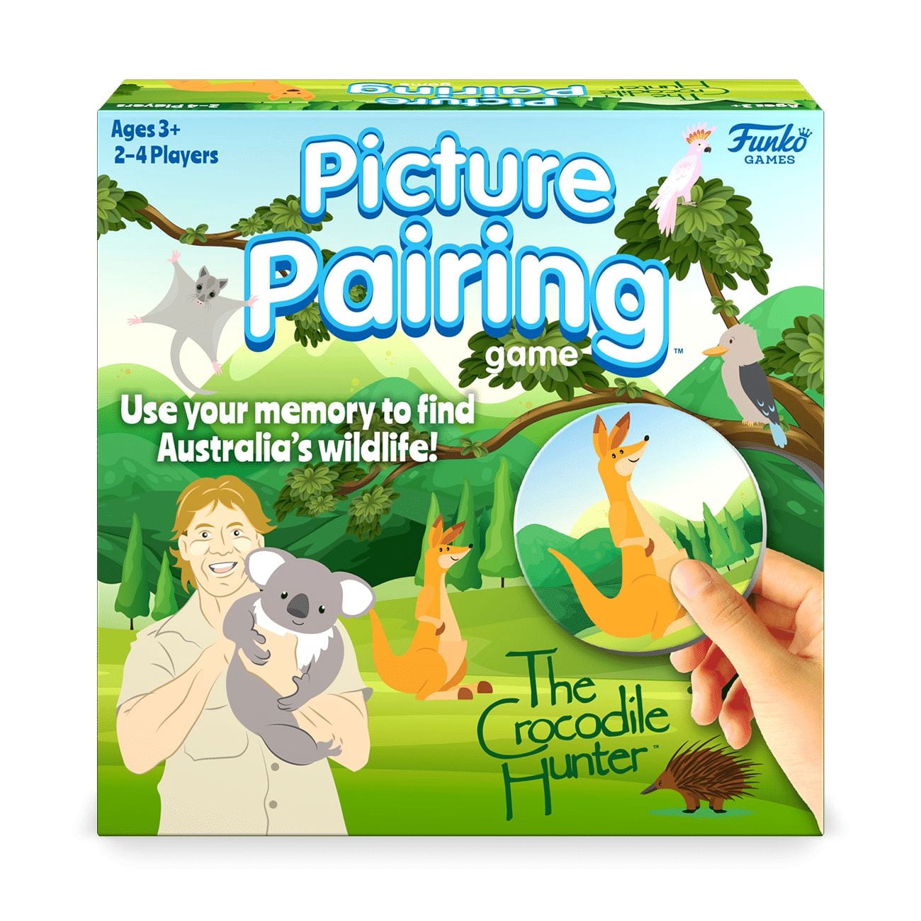 Funko Games PAIRING D'IMAGES – LE CHASSEUR DE CROCODILE