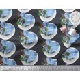 thumbnail image 3 of Soimoi Polyester Crepe Fabric Tropical Flower & Heart Print Fabric by The Yard 42 Inch Wide, 3 of 3