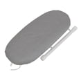 thumbnail image 1 of Home Ironing Board, Stable Support Portable Space Saving Heat Resistant Tabletop Ironing Board  For Travel Peony Flower,Grey, 1 of 8