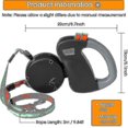 thumbnail image 4 of Double Leash Dog Leash, Retractable Dog Leash Double Leash For Two Dogs Dog Leash 2 Dogs Double Leash,black, 4 of 4