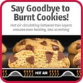 thumbnail image 4 of GoodCook AirPerfect Set of 2 Insulated Nonstick Baking Cookie Sheets, Assorted Pan Sizes, 4 of 4