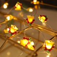 thumbnail image 4 of Uuiauoio Festive LED Christmas Light String with Gift Box Shapes for Indoor Holiday Decor Tree Decoration Window Display Mantle Party Ambiance and Winter Themed Bedroom Lighting, 4 of 6