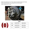 thumbnail image 3 of SNNROO Couvre-Étriers de Frein et Manchons d'Étrier de Mise à Niveau des Roues le But Mise à Niveau pour le Freinage et l'Apparence de Votre Voiture, 3 of 6