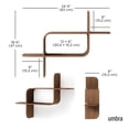 thumbnail image 3 of Umbra Montage Wall Shelf, 3 of 9