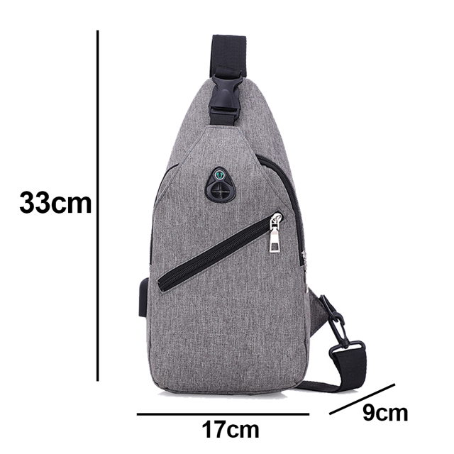 Crossbody Sling Backpack Sling Bag Travel Hiking Chest Bag Daypack