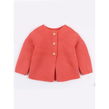 Cardigan Chandail Chaud d'Hiver pour Bébé Fille