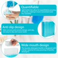 thumbnail image 3 of AMERTEER 2Pcs Laundry Detergent Dispenser 1.2L Large Capacity Laundry Soap Containers Transparent Reusable Multipurpose Fabric Softener Dispenser, 3 of 7