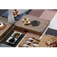 thumbnail image 4 of Picnic Time 919-00-505-024-2 Atlanta Falcons - Concerto Bamboo Cutting Board Tray And Cheese Tools Set, 4 of 4