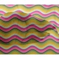 thumbnail image 4 of oneOone Viscose Chiffon Fabric Serpentine Stripe Print Fabric BTY 42 Inch Wide, 4 of 4