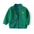 thumbnail image 1 of LOVZFMLL Jackets for Girls Kids's Teddy Fleece Top Zipper Jacket With Flannel Double-Sided Fleece Top Jacket 4-5 Years, 1 of 3