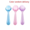 thumbnail image 1 of Braveheart Nail Art Tool Single Round Head Nail Dust Cleaning Brush With Cap Color Random, 1 of 1