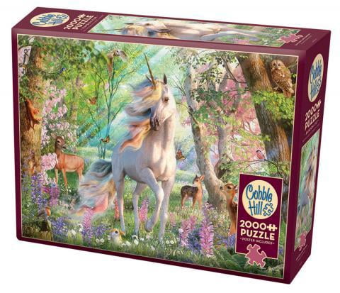 COBBLE HILL PUZZLE - UNICORN & FRIENDS - 2000 PC - PUZZLE COBBLE HILL - LICORNE & AMIS - 2000 PC