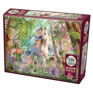Cobble Hill Puzzle - Licorne & Amis - 2000 Pc - Puzzle Cobble Hill - Licorne & Amis - 2000 Pc