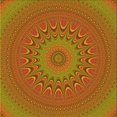 thumbnail image 1 of Ahgly Company Tapis d'Intérieur Lavable en Machine Carré Transitionnel Caramel Brun, 4 Pieds Carré, 1 of 7