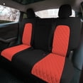 thumbnail image 2 of FH Group Waterproof Neoprene Rear Seat Covers for 2020-2025 Tesla Model Y Red, 2 of 6