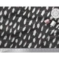 thumbnail image 2 of Soimoi Black Poly Georgette Fabric Penguin Ocean Print Fabric by the Yard 52 Inch Wide, 2 of 3