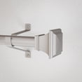 thumbnail image 3 of Mainstays 1" Nickel Square Adjustable Single Curtain Rod Set, 30"-84", 3 of 7