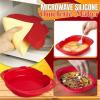 TIMIFIS Kitchen Gadgets Microwave Oven Non Stick Omelette Maker Eggs Roll Baking Pan Omelette Tools Kitchen Appliances ummer