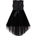 thumbnail image 2 of Girls Dress Sequin Mesh Party Wedding Princess Tulle 8 Years, 2 of 3