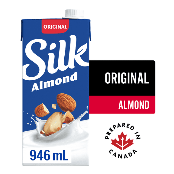 Silk Almond Milk Alternative, Original, Dairy Free, Shelf Stable