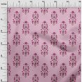 thumbnail image 2 of oneOone Viscose Chiffon Fabric Leaves & Floral Block Print Fabric By The Yard 42 Inch Wide, 2 of 4