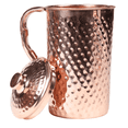 thumbnail image 4 of Verka Copper Hammered Jug (1L) with Lid, 4 of 5