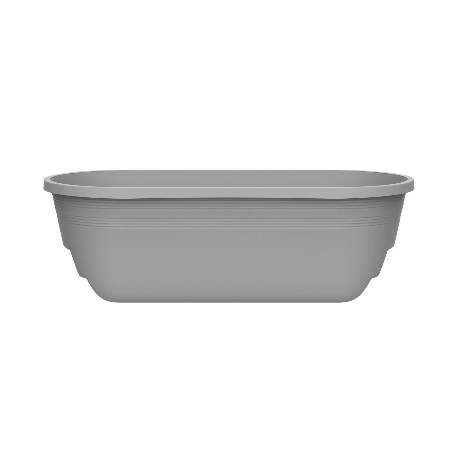 Jardinière de fenêtre Mainstays de 61 cm (24 pouces) en plastique - Gris