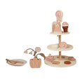 thumbnail image 2 of TISHITA Afternoon Tea Set Toy Mini Kitchen Pretend Play Role Play Little Girls Tea Party Ice cream set toy, 2 of 8